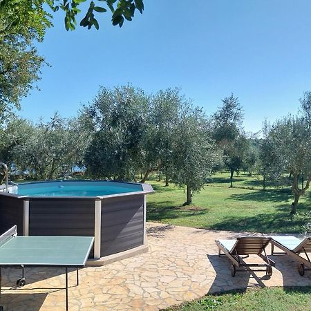 Beach House Ive With Jacuzzi, Pool, Playground And Bbq In An Olive Grove With A Beach, Pomer - Istria Kültér fotó