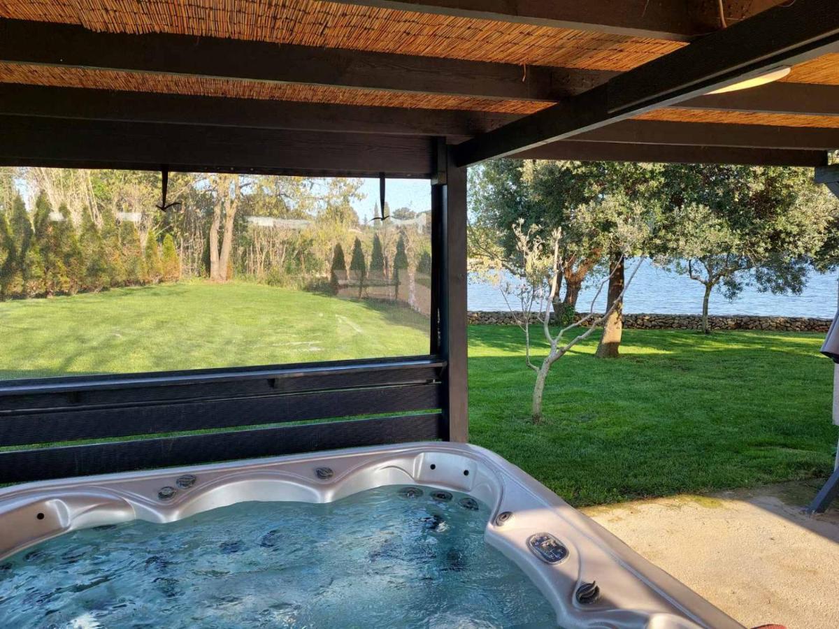 Beach House Ive With Jacuzzi, Pool, Playground And Bbq In An Olive Grove With A Beach, Pomer - Istria Kültér fotó