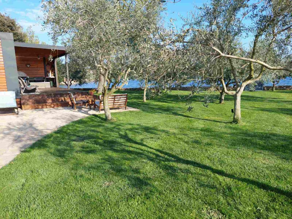 Beach House Ive With Jacuzzi, Pool, Playground And Bbq In An Olive Grove With A Beach, Pomer - Istria Kültér fotó