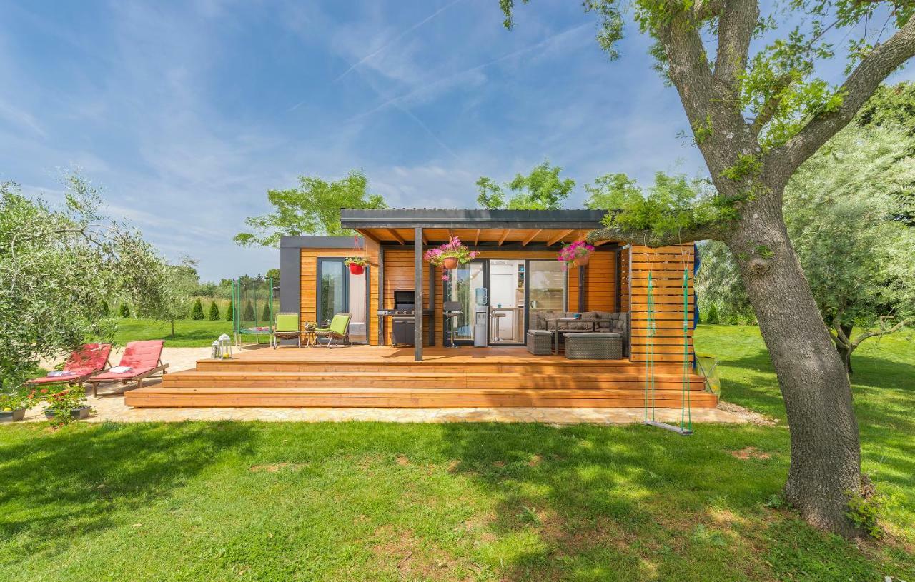 Beach House Ive With Jacuzzi, Pool, Playground And Bbq In An Olive Grove With A Beach, Pomer - Istria Kültér fotó